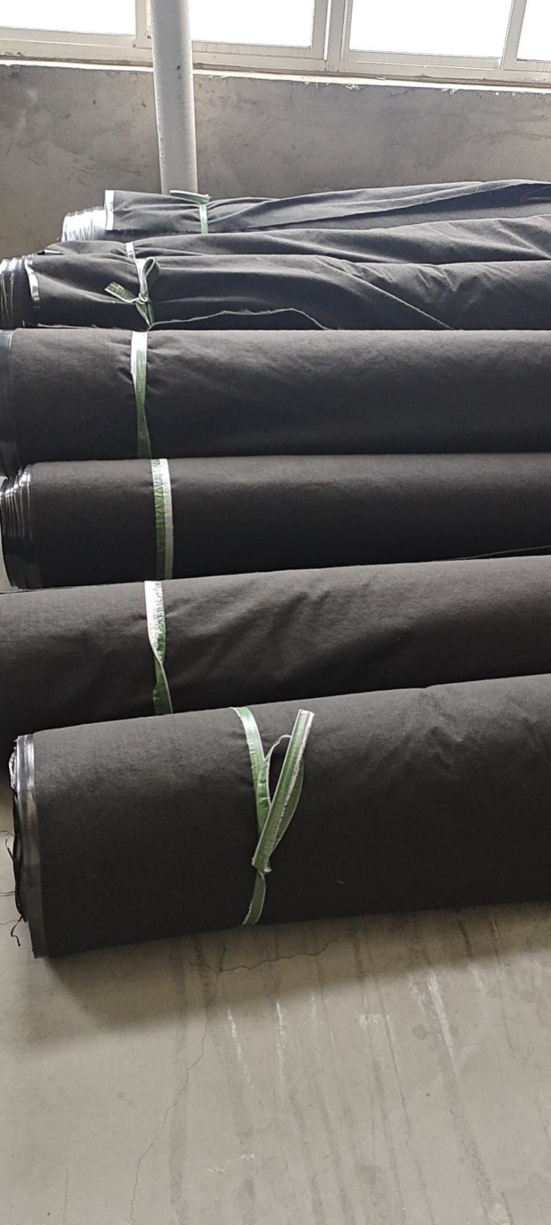 厂家供应黑色淋膜防雨毛毡