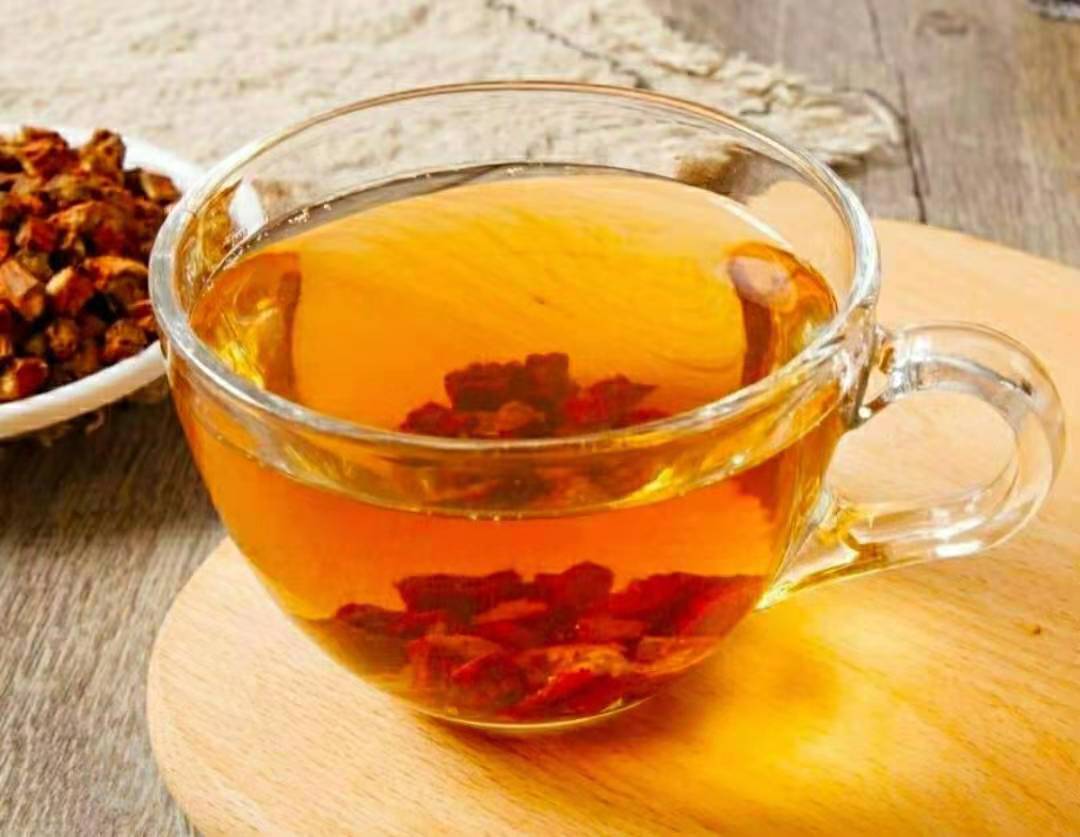 芦根西洋参茶饮成品图