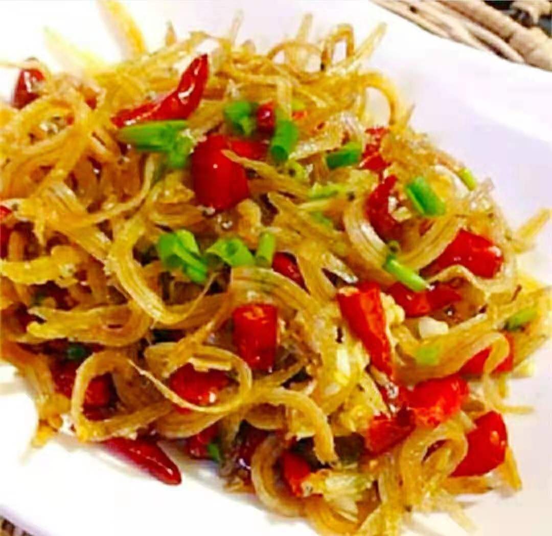 银鱼烹饪图