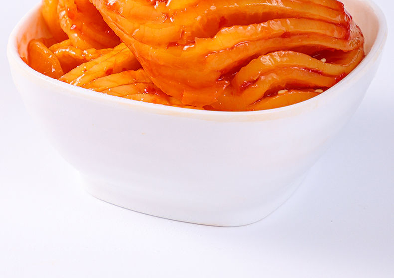 柠檬泡椒萝卜成品图