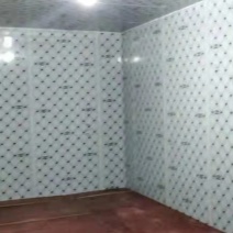 冷库3*6*2.6米保鲜库一个，用了三个月，风冷一体机