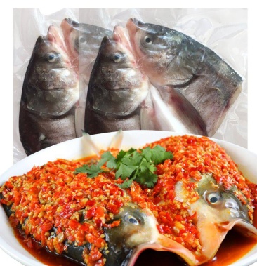 [鱼头批发]大量现杀白鲢鱼头价格9.00元/斤 - 一亩田