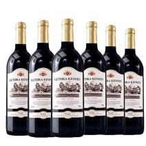 法国进口红酒整箱赤霞珠干红甜葡萄酒750ml*6瓶*12