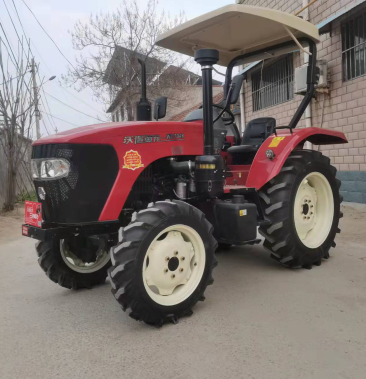 [轮式拖拉机批发]沃得奥龙704拖拉机,旋耕机农具,全国联保质保一年