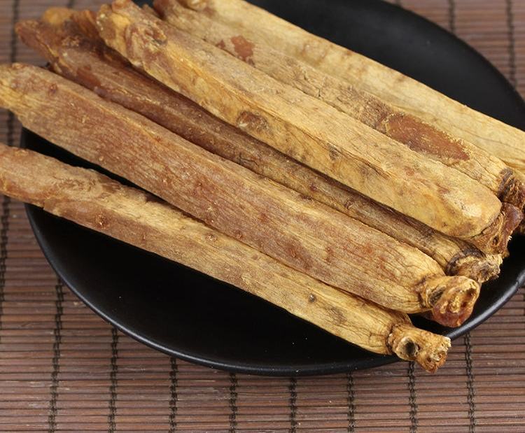 高丽参的特写照片