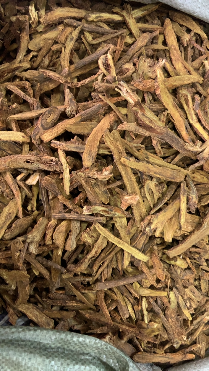 山西中药材黄芩片新货无硫无添加纯手机拍摄线上交易