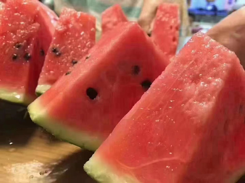 8424西瓜果肉特写