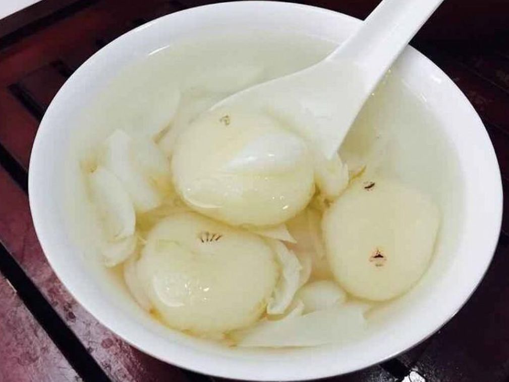 马蹄金桔炖水成品图