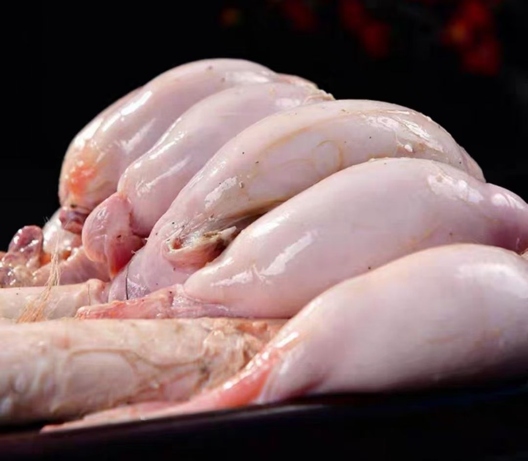 新鲜鹿鞭与干鹿鞭对比图