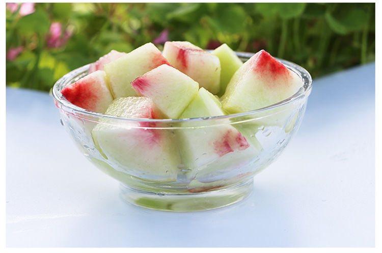 蜜渍中华寿桃盏成品