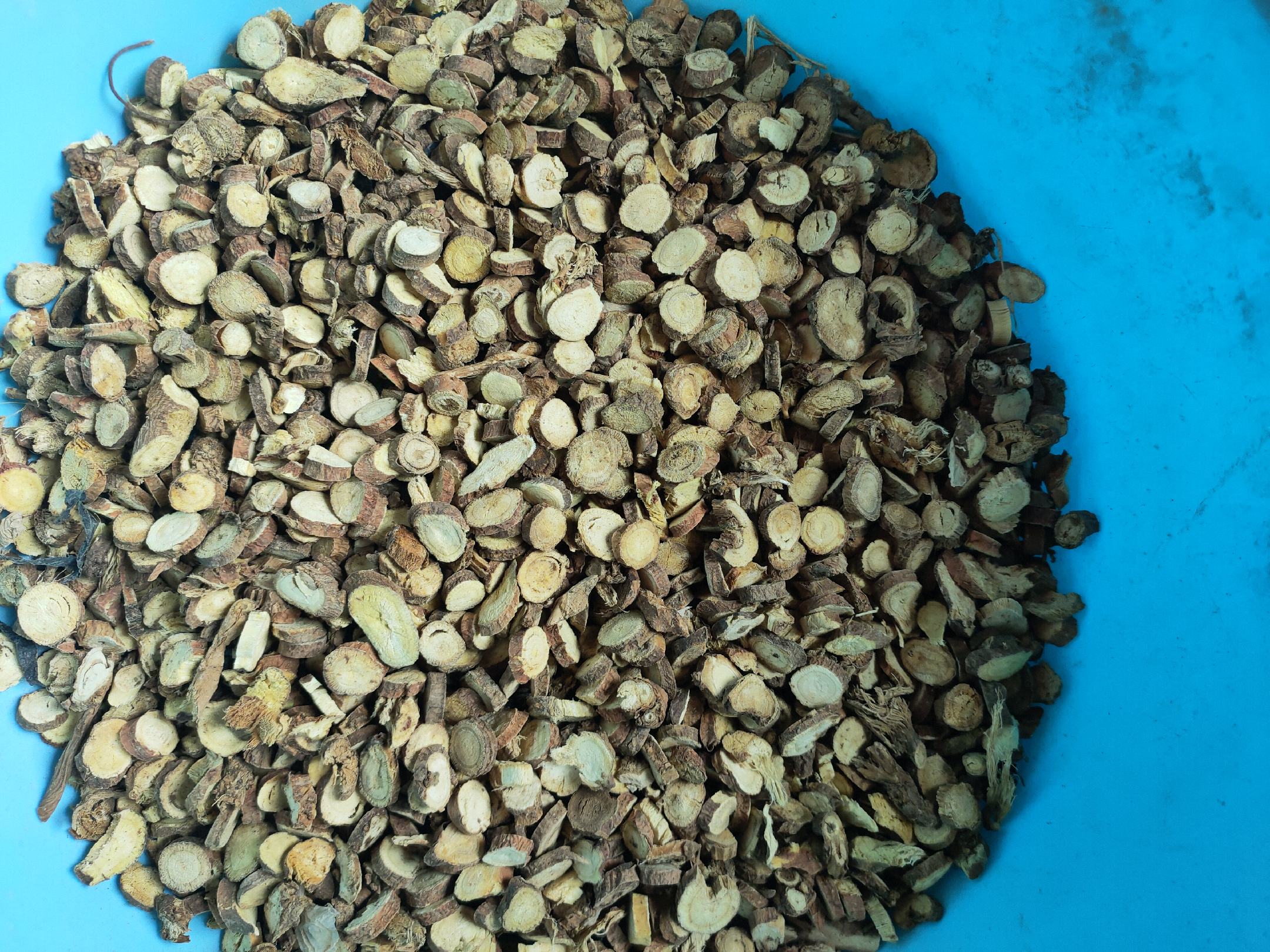 羽衣甘蓝焯水处理过程