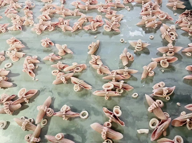 鱿鱼仔与配菜搭配图