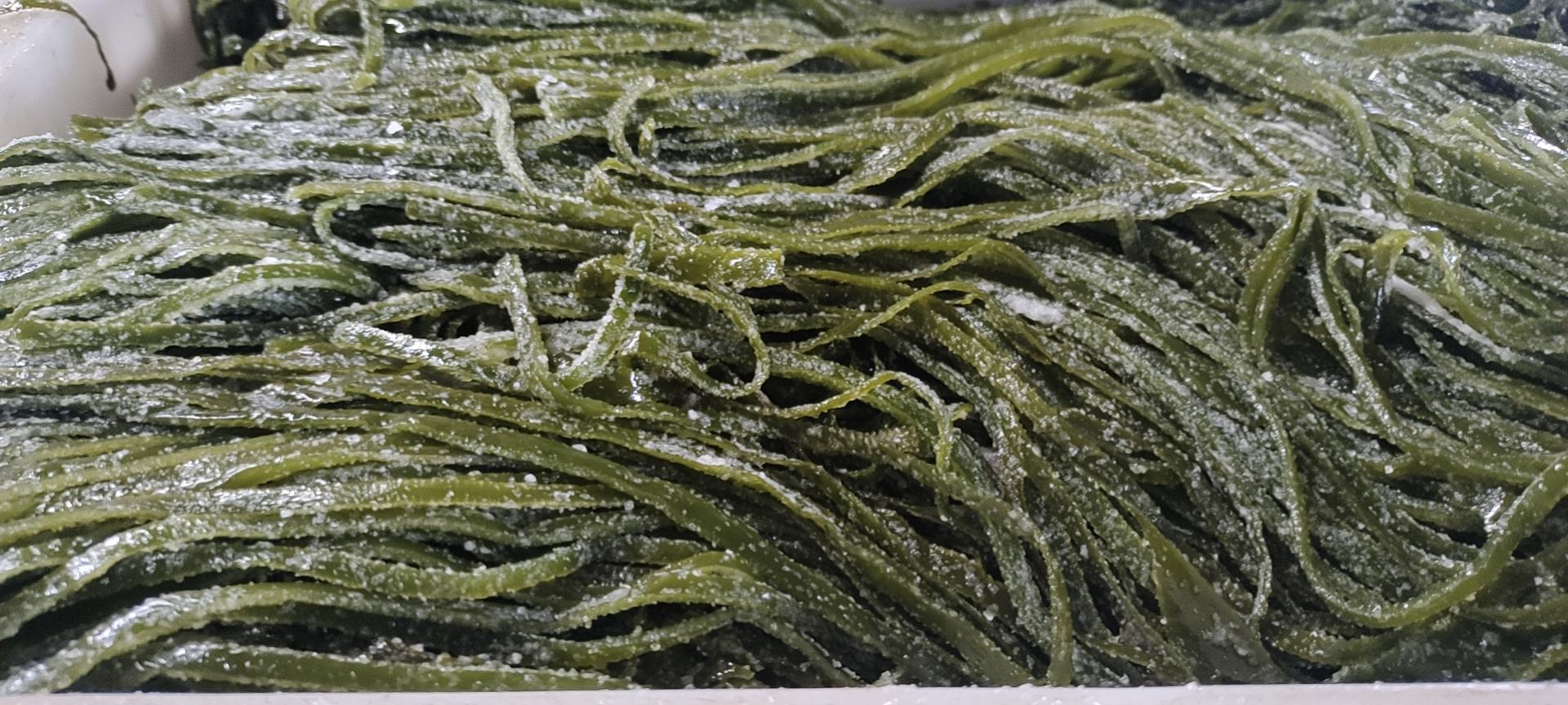 海带炒肉丝过程图