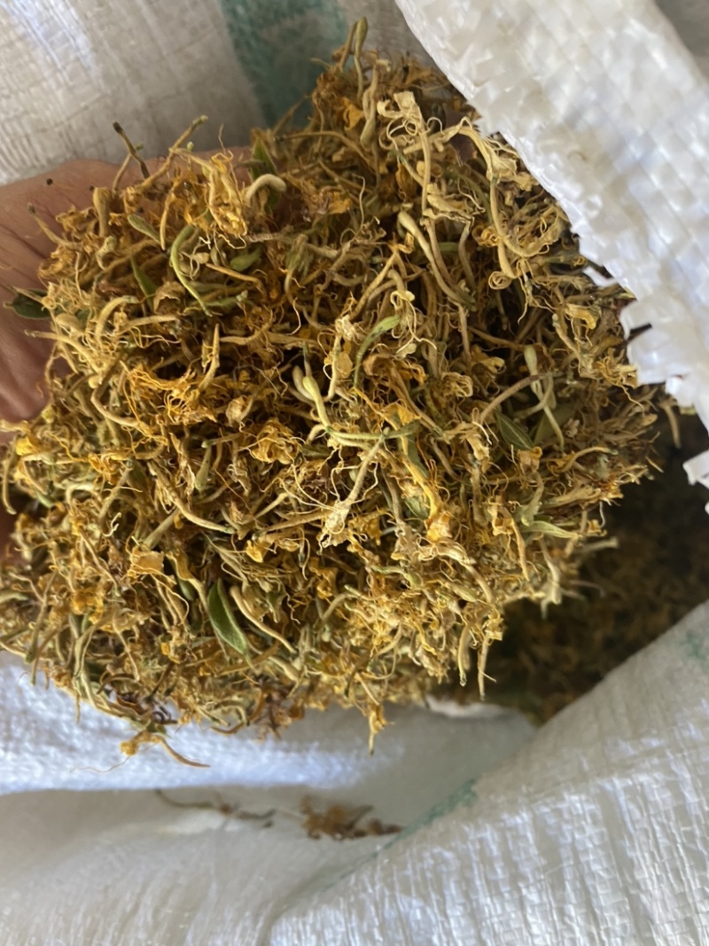 广西野生金银花花花苞统货太阳晒干无硫干金银花20斤起