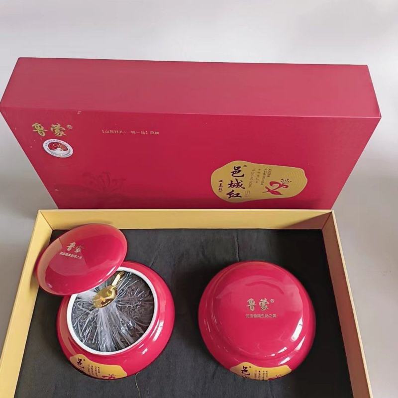 鲁蒙邑城红金银花茶鲁蒙金银花本地金银花礼盒包