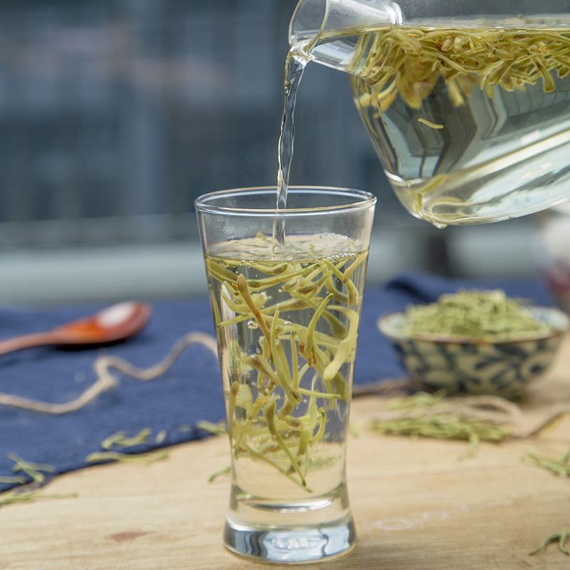 鲁蒙邑城红金银花茶鲁蒙金银花本地金银花礼盒包