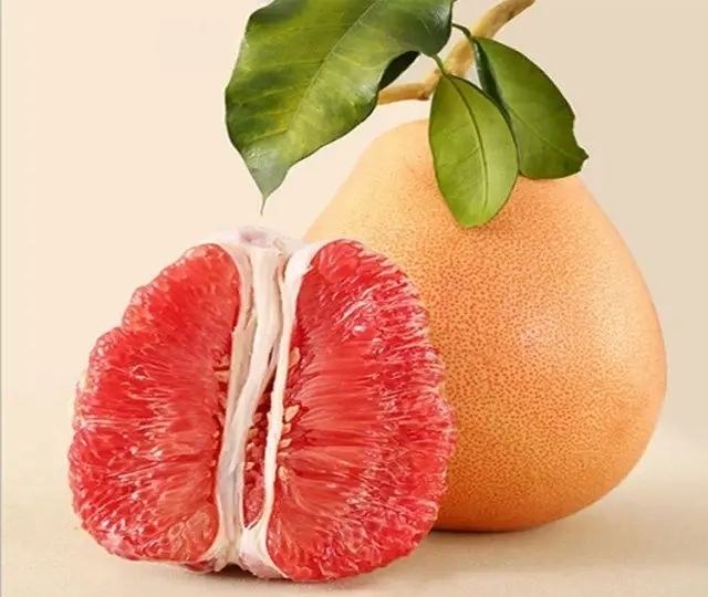 黄金蜜柚柚子特写