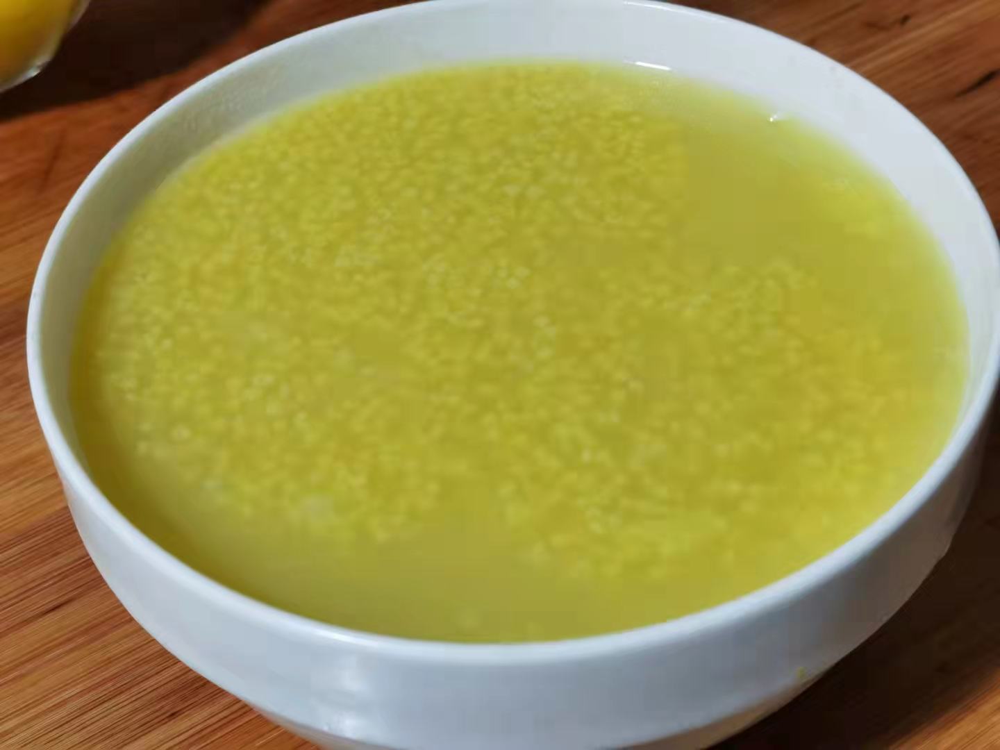 扁豆小米粥成品图