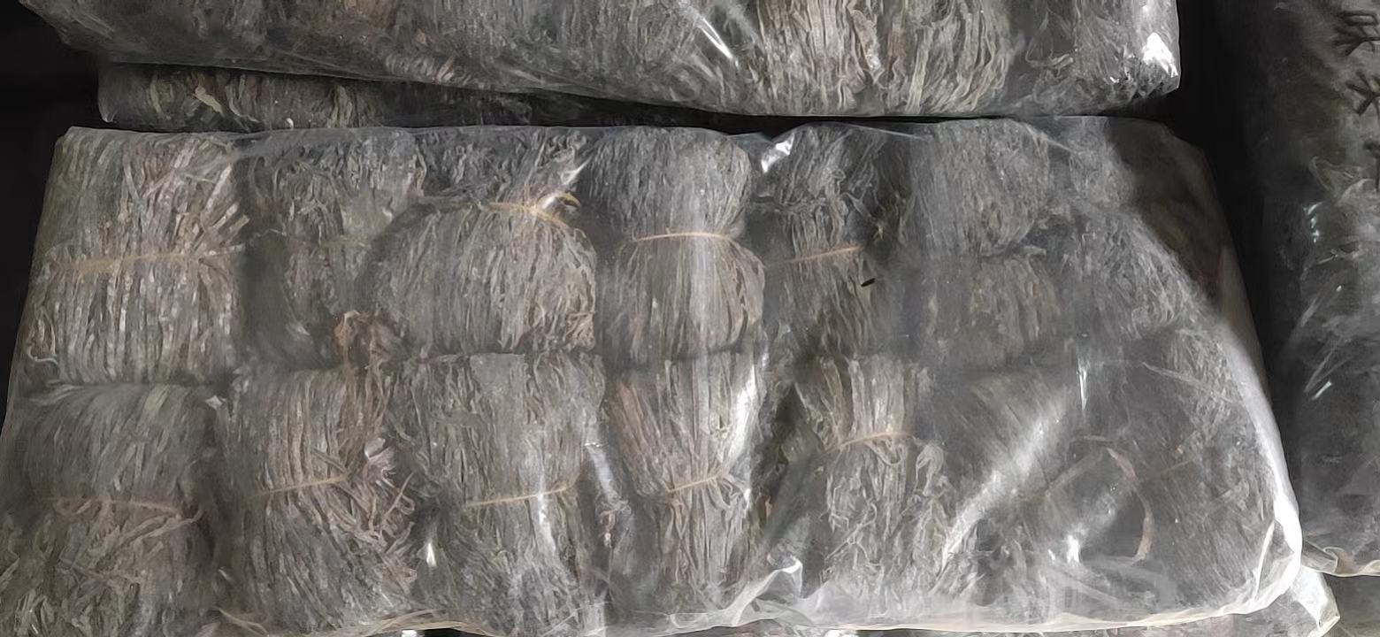 干海带分装与称量示意图