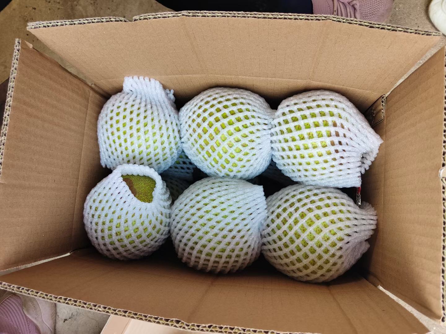 莱阳梨地理标志产品认证标识与包装箱