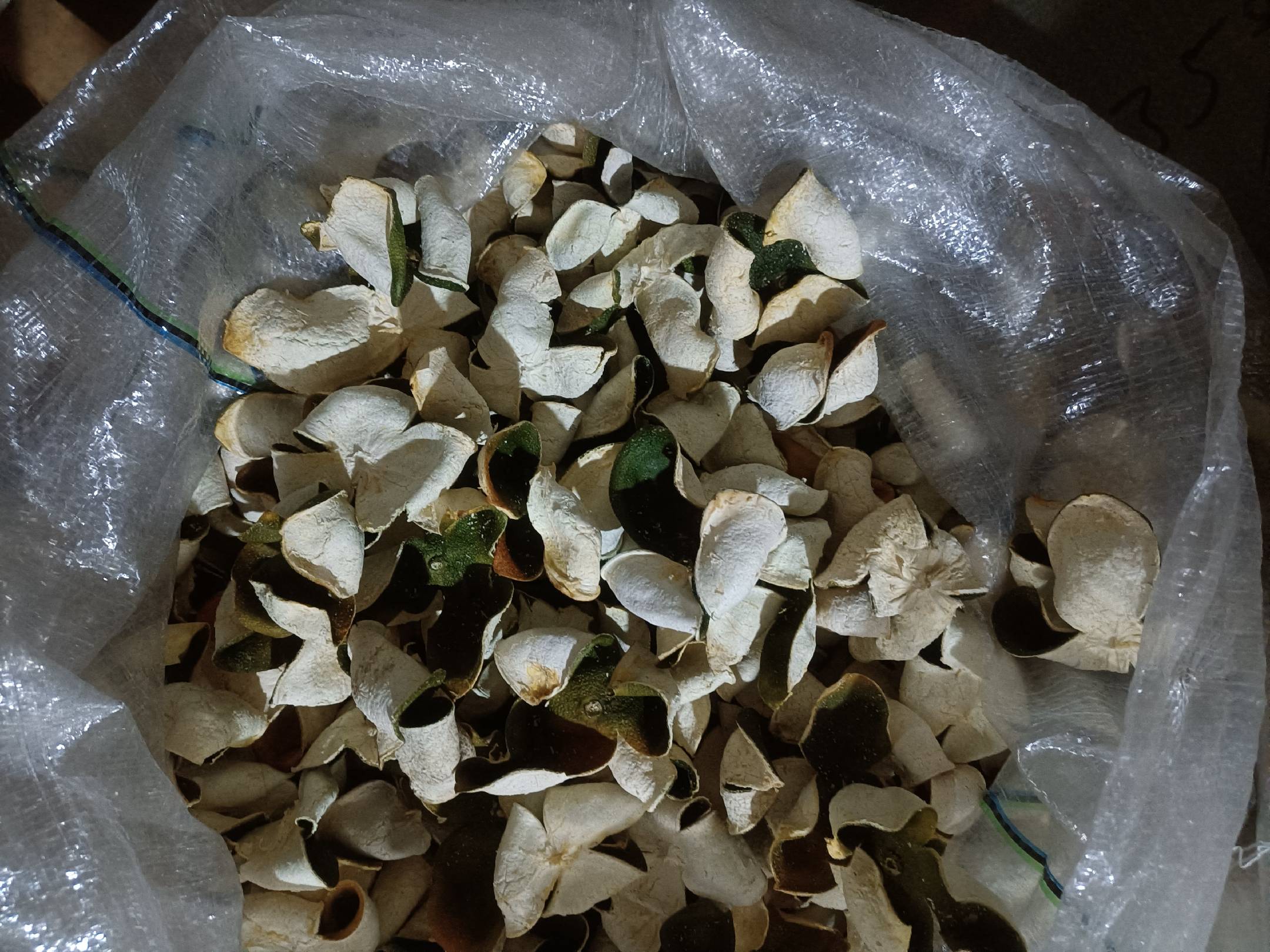 陈皮山楂水食材展示图