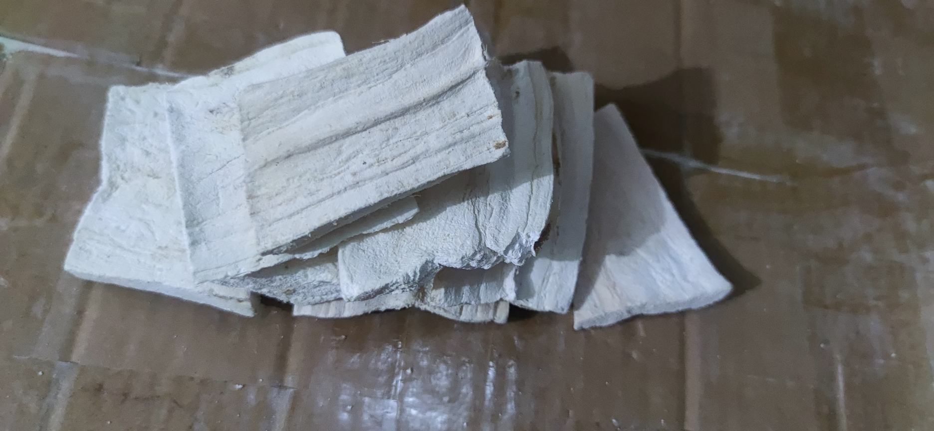 淮山粉葛切片展示其内部结构与质地