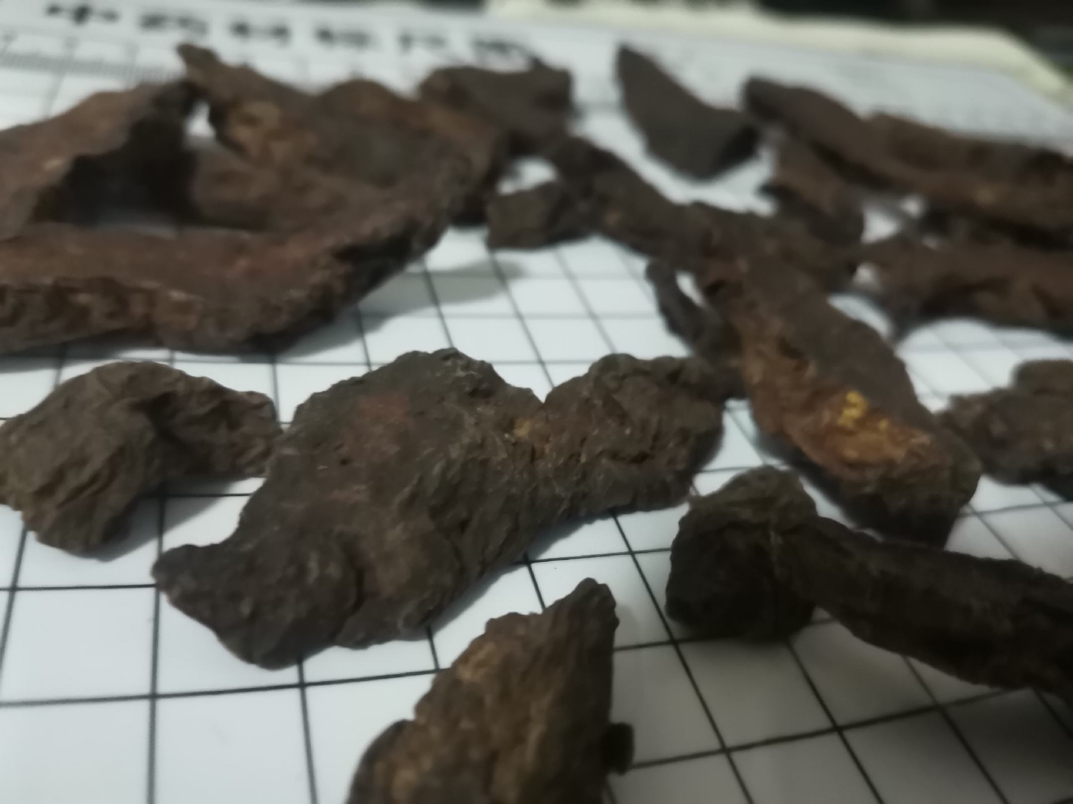 展示三种状态的熟地黄:左侧为优质柔润型熟地黄,中间为正常偏硬的传统九蒸九晒熟地黄,右侧为过度干燥、开裂、异常坚硬的劣质熟地黄,背景为中药柜和蒸制工具 熟地黄不同形态对比图