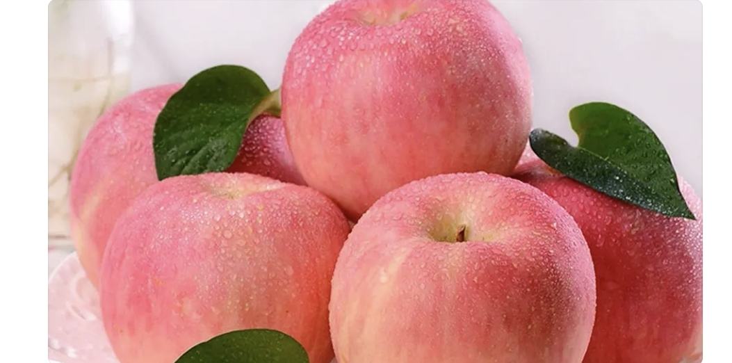 国光苹果特写展示