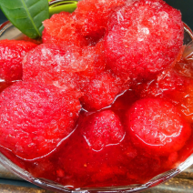 丹东冰点草莓九九草莓牛奶草莓冰冻草苺0添加