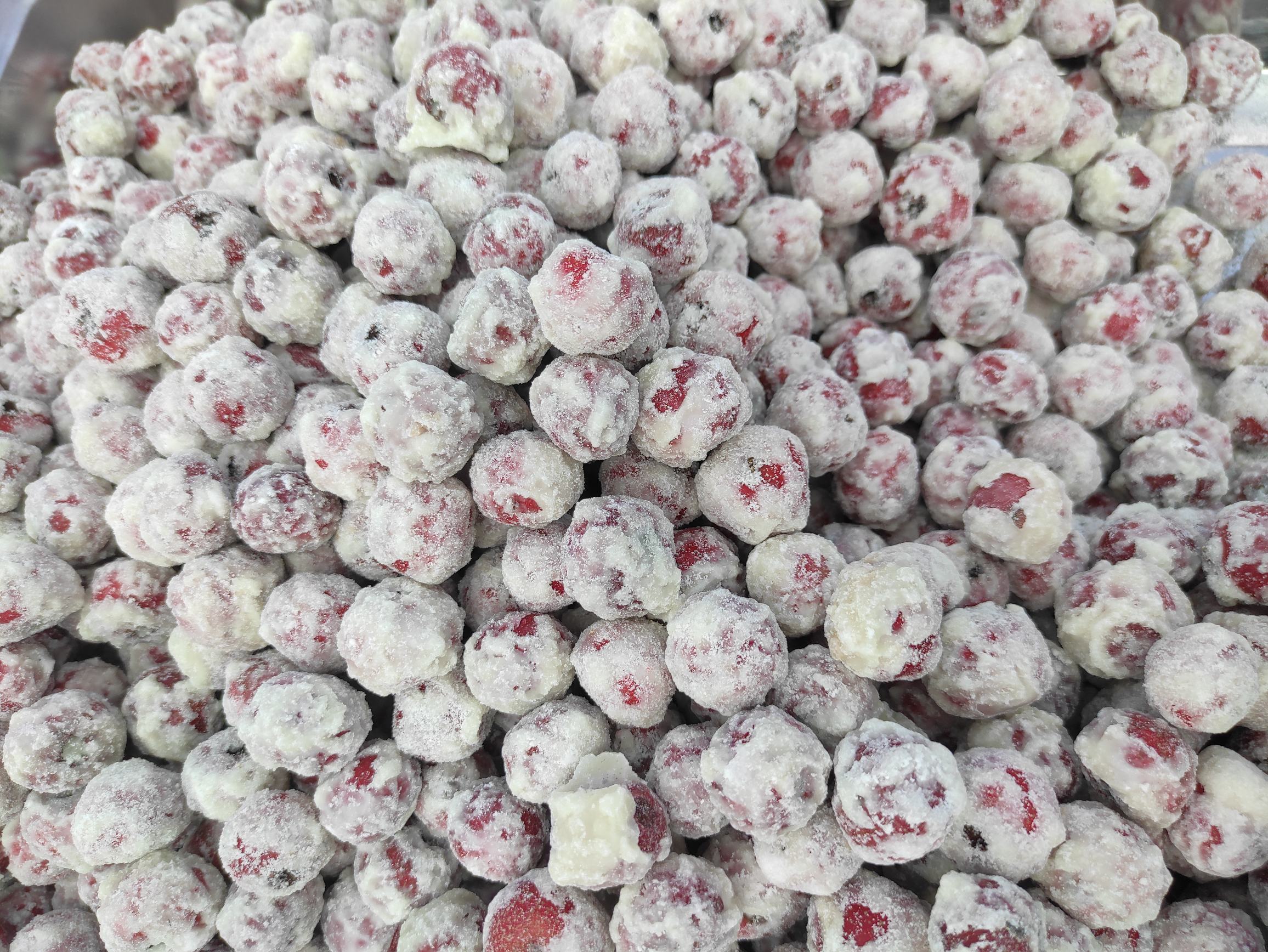 冻干山楂糖葫芦特写