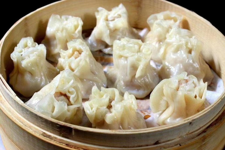 香芹麦饭蒸制图
