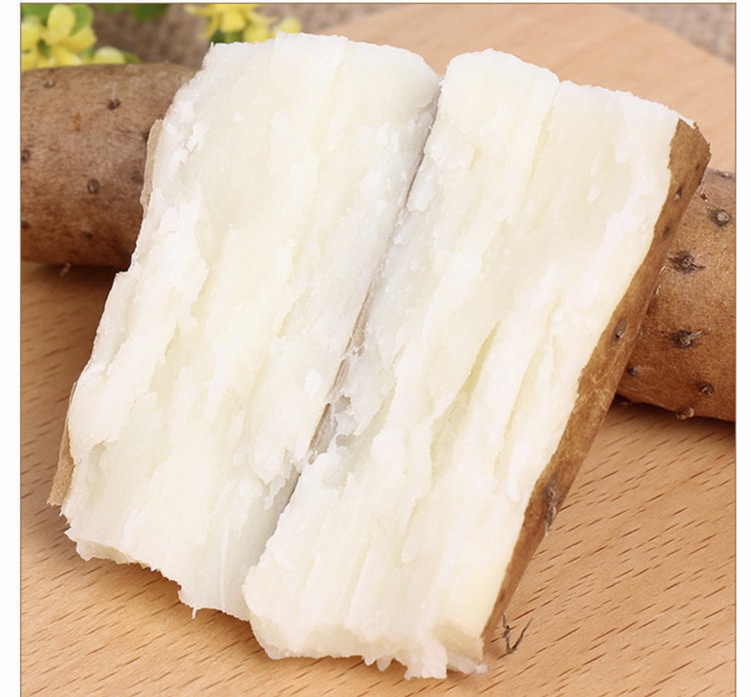 小白嘴山药切面图