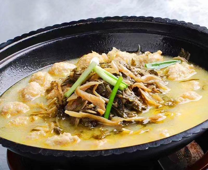韭菜拌豆腐成品图