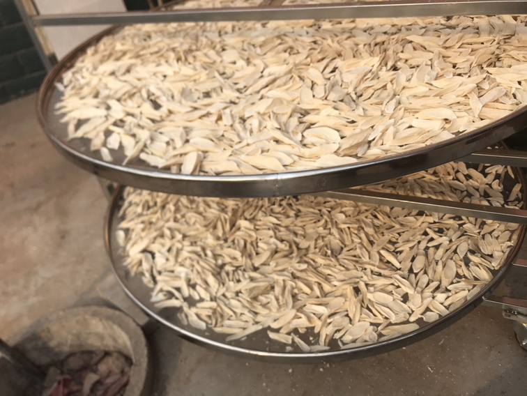 山药干加工流程图