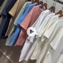 男女同款短袖680件，9元全清，部分带包边的