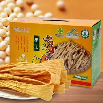 粤众佳源黄豆腐竹箱装