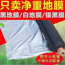 农用双色反光银黑地膜保湿移种植除草盖草果树果园大棚菜地防