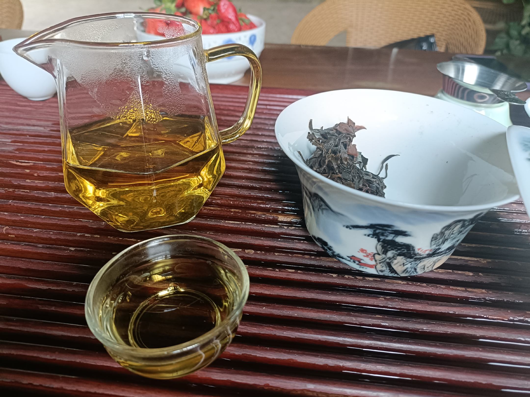 山楂茶饮制作过程