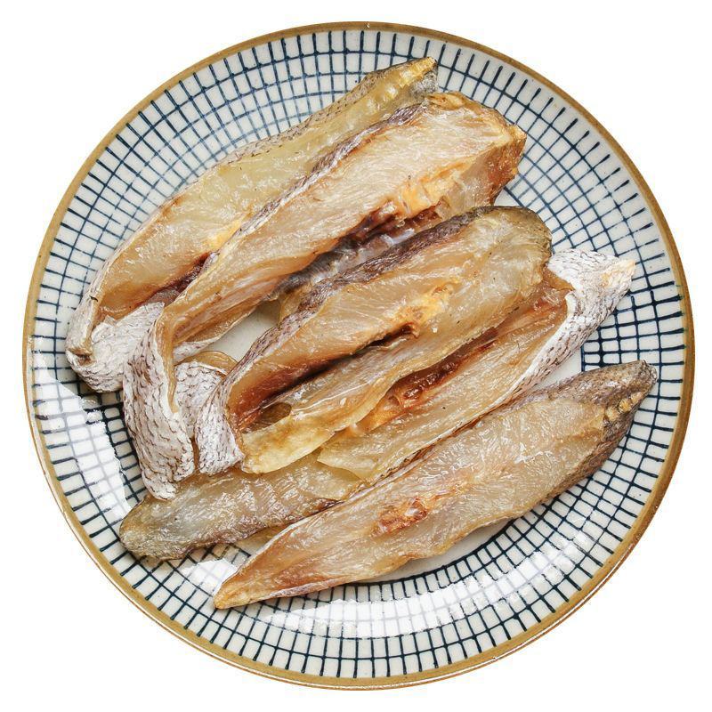 霞浦原产地鮸鱼干海边鱼排晒干腌制晒干