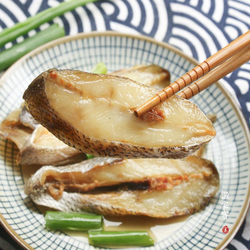 霞浦原产地鮸鱼干海边鱼排晒干腌制晒干