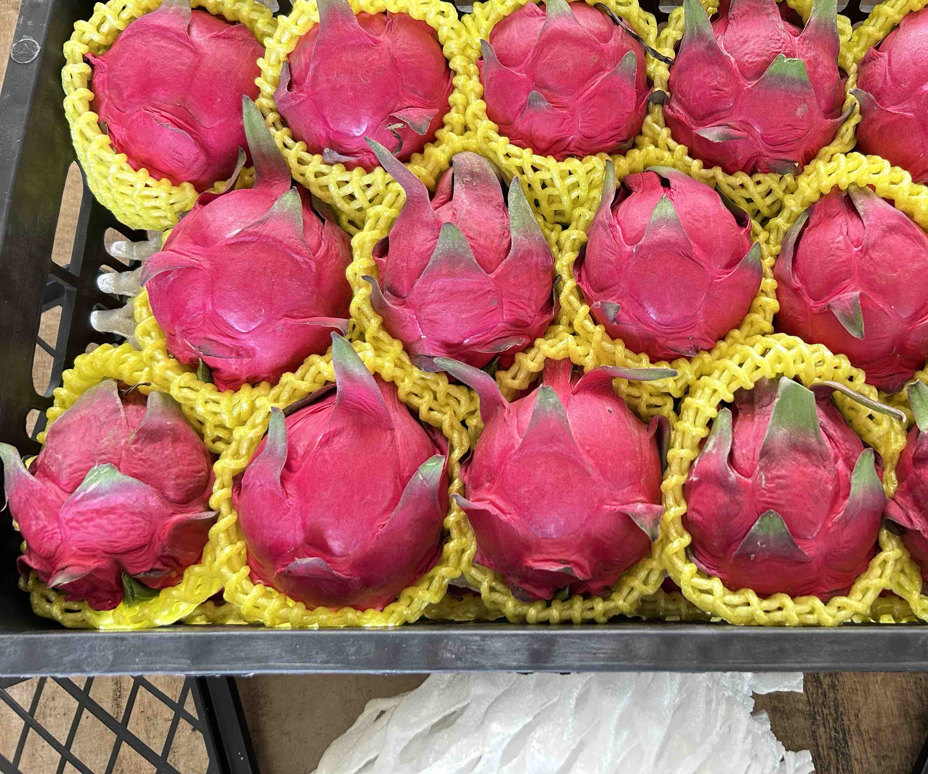 红心火龙果特写