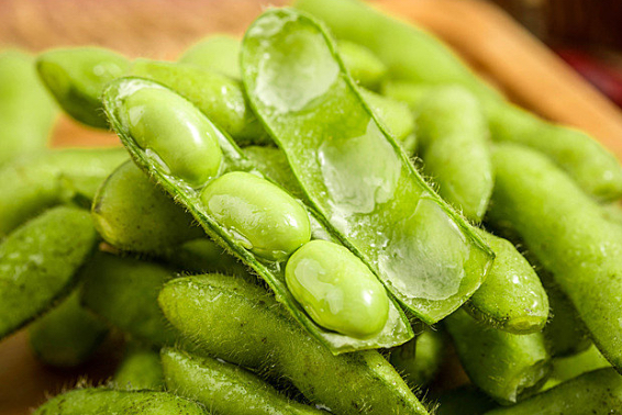 毛豆与黄豆对比图