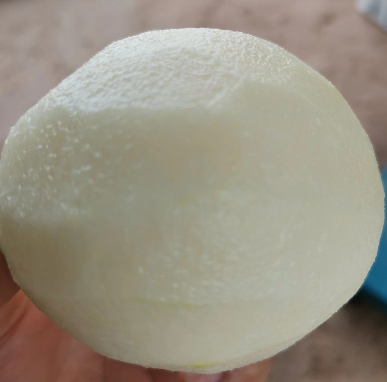 翠冠梨果肉特写