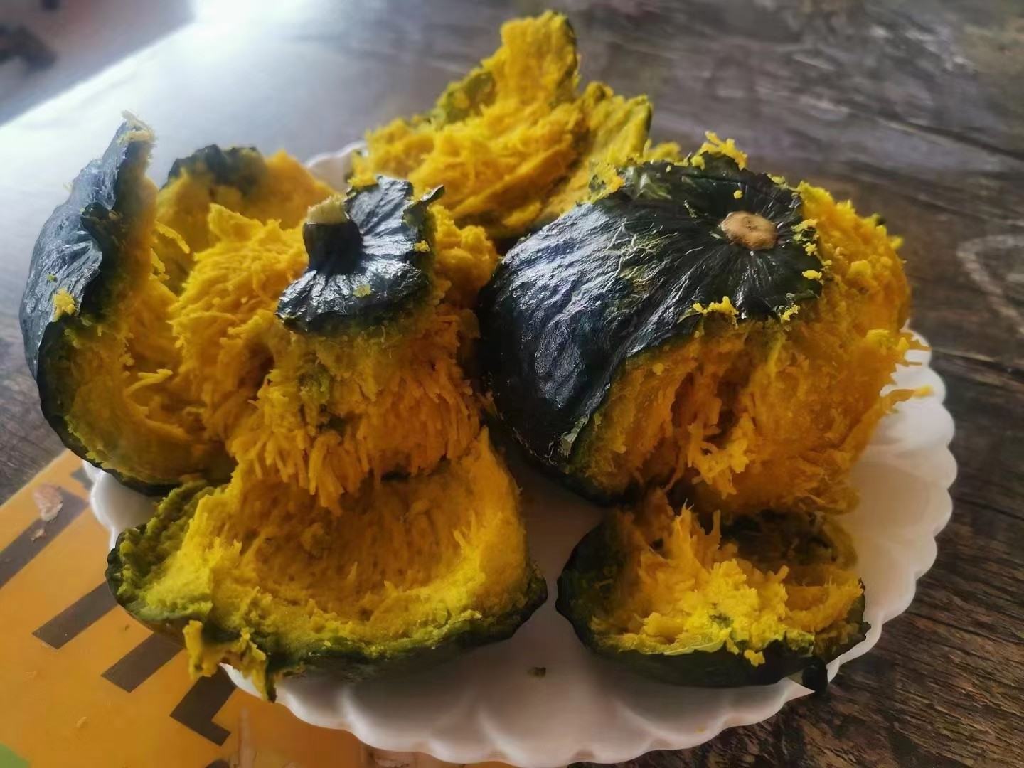 板栗南瓜切面图