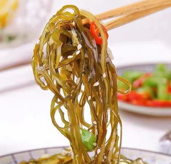 凉拌海带成品图