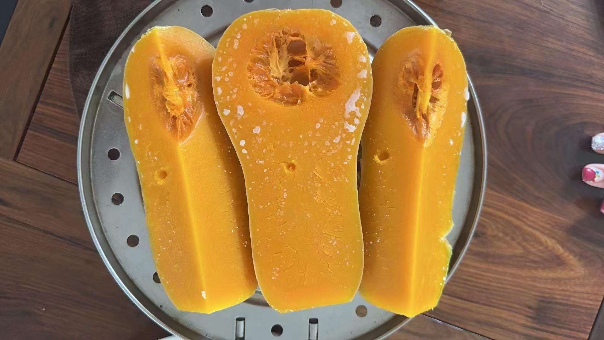 低脂奶油南瓜羹健康做法示意图