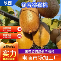 徐香猕猴桃，陕西绿心猕猴桃，大量上市，果甜可长期供应，
