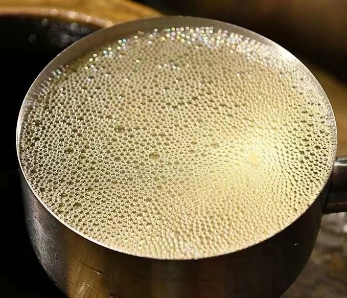秋月梨米酒发酵过程图示