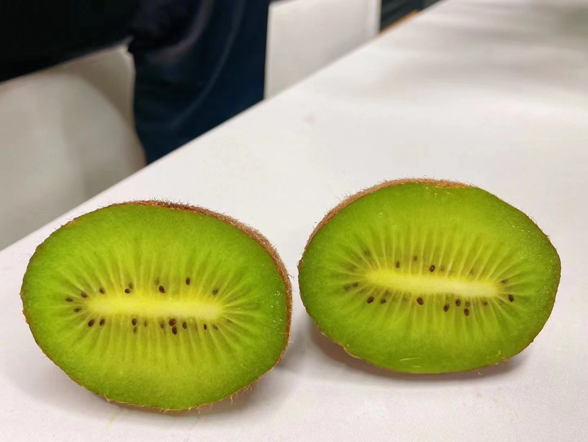 猕猴桃切面特写对比