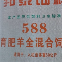 育肥羊全混合饲料，育肥羊588全混合饲料
